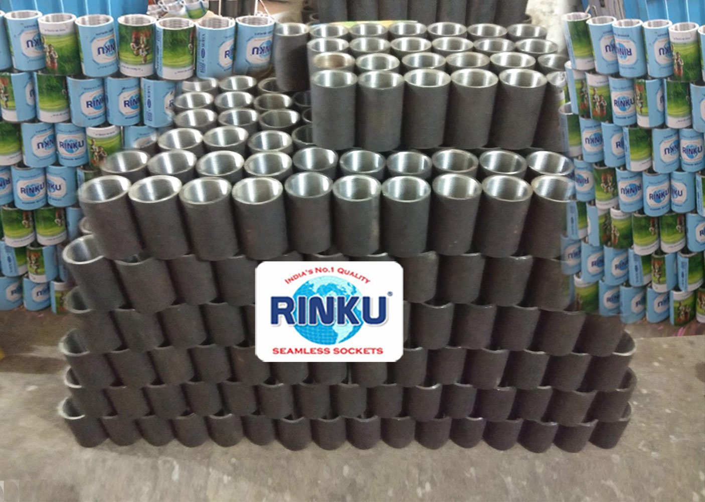 Seamless Pipe Coupling Socket - GI BP MS Castting Pipe Coupling Fittings Accessories 